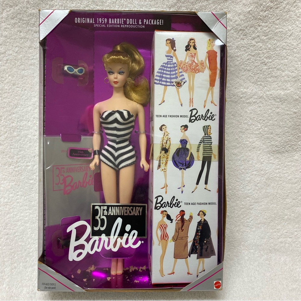 Barbie Special Edition 35th anniversary Doll original 1959 reproduction